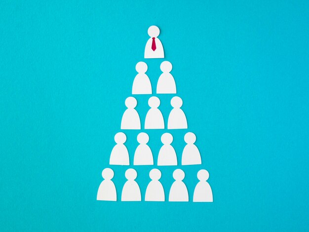 Free Photo decorative pyramid for boss day