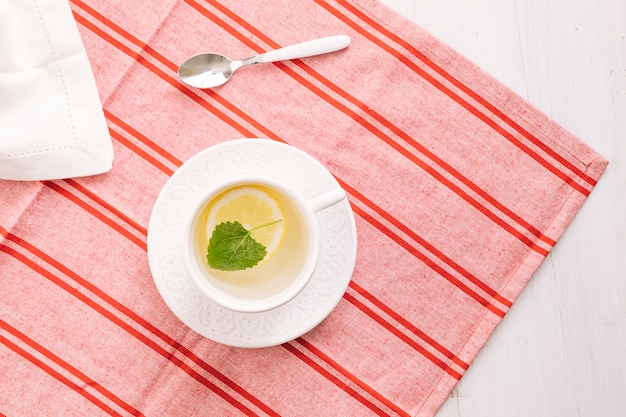 Decorative tea still life