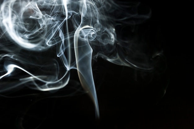 Decorative white smoke