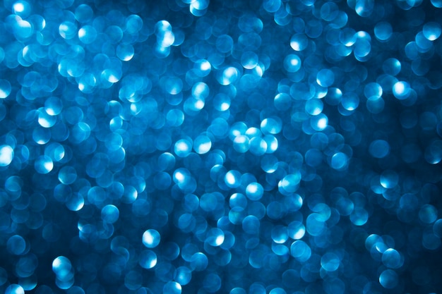 Defocused blue abstract background