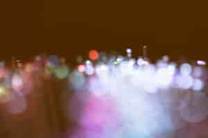 Free photo defocused dusty lights on optical fibers