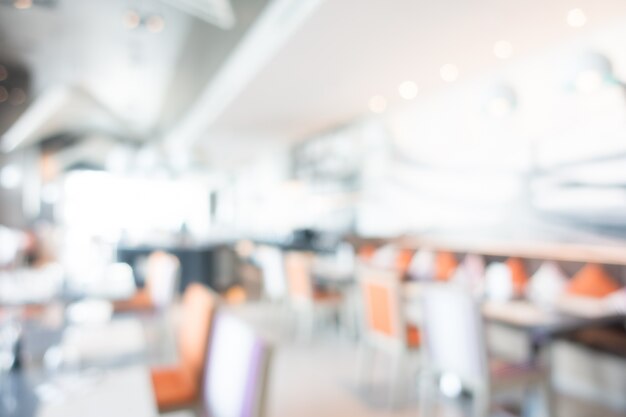 Defocused restauran