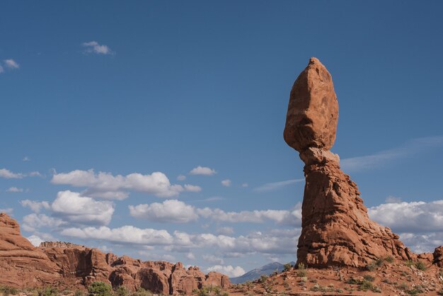 Delicate Arch Castle, Arches National Park in the USA, Utah