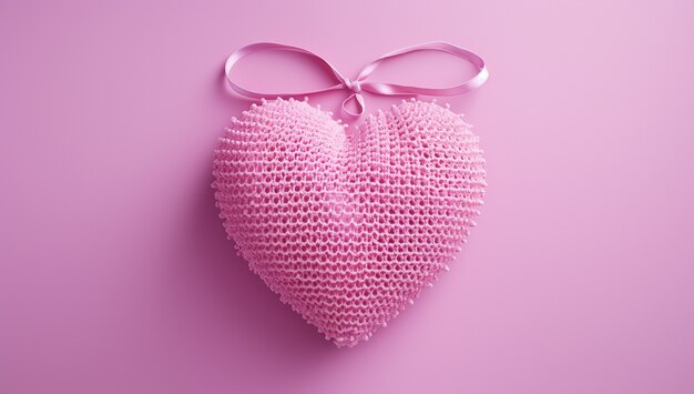 Delicate heart shaped object