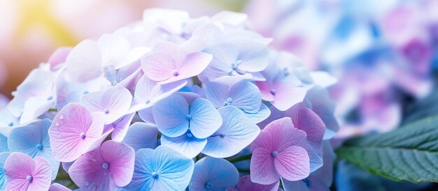 Delicate natural floral background AI generated image