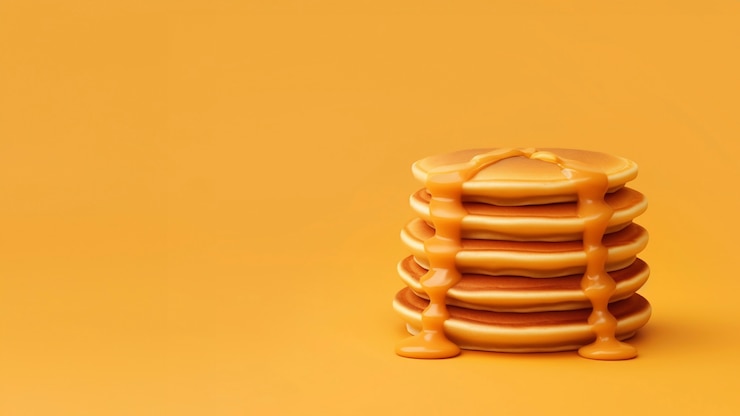 無料Photo 美味しい 3d パンケーキ 静物