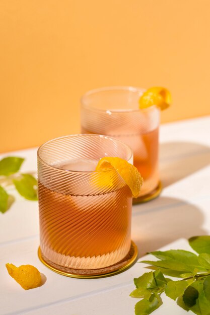 美味しいアルコール飲み物は 準備が整っています