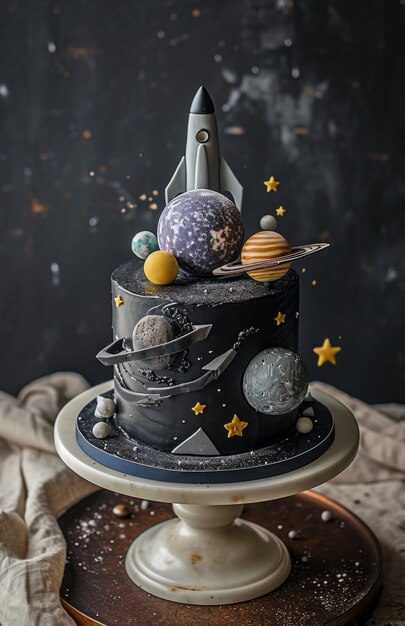 Delicious  astronaut 3d cake