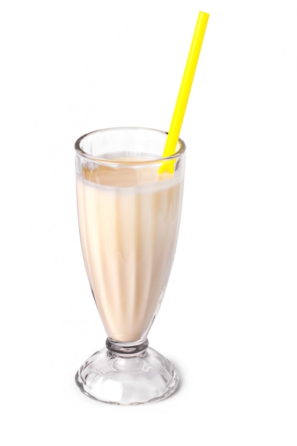 Delicious banana milkshake