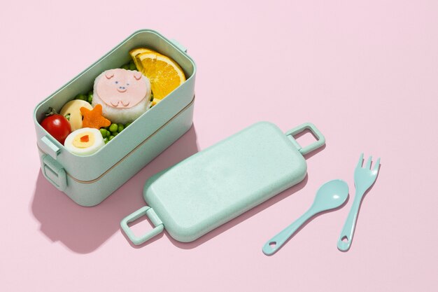 Delicious bento box assortment