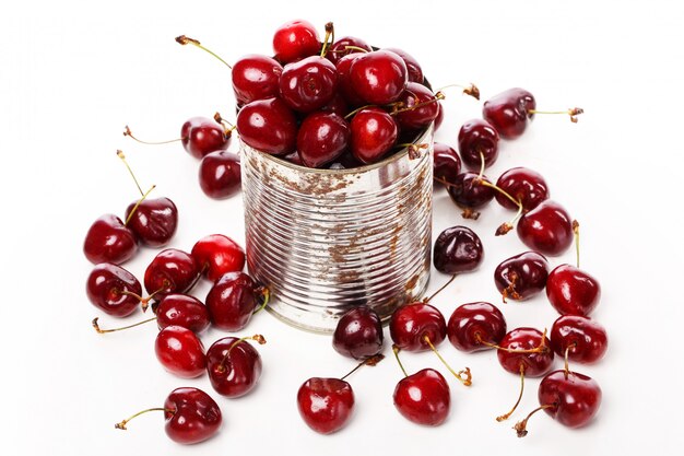 Delicious berries on the table