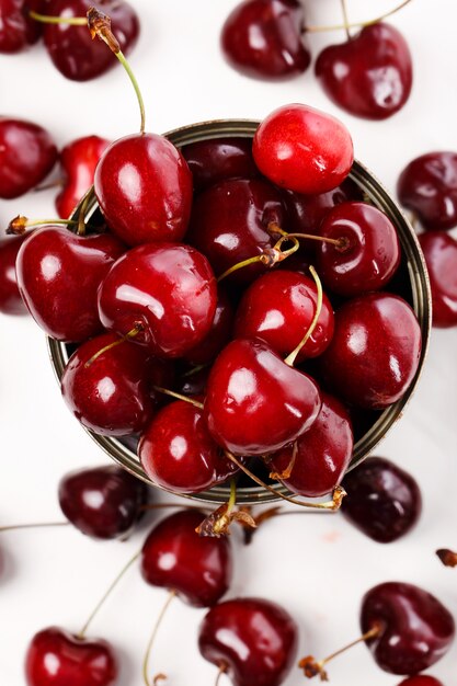 Delicious berries on the table