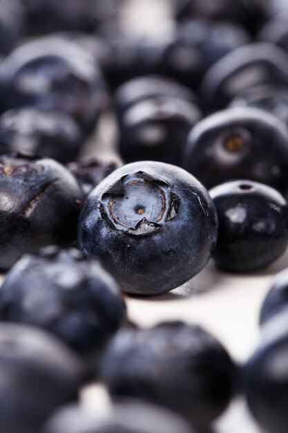 Delicious berries on the table