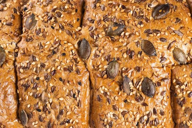 Delicious bread made from good wheat