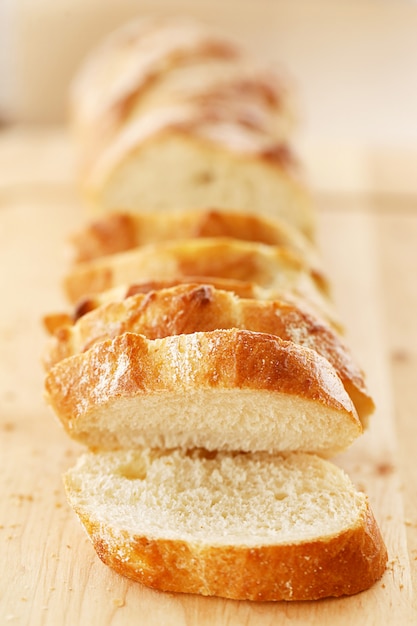Бесплатное фото Вкусный хлеб на столе