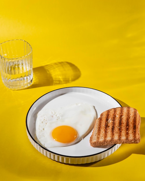 Free photo delicious breakfast meal arrangement