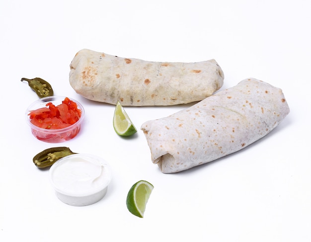 Foto gratuita burrito delizioso