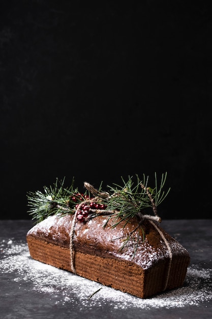 Delicious cake made special for christmas