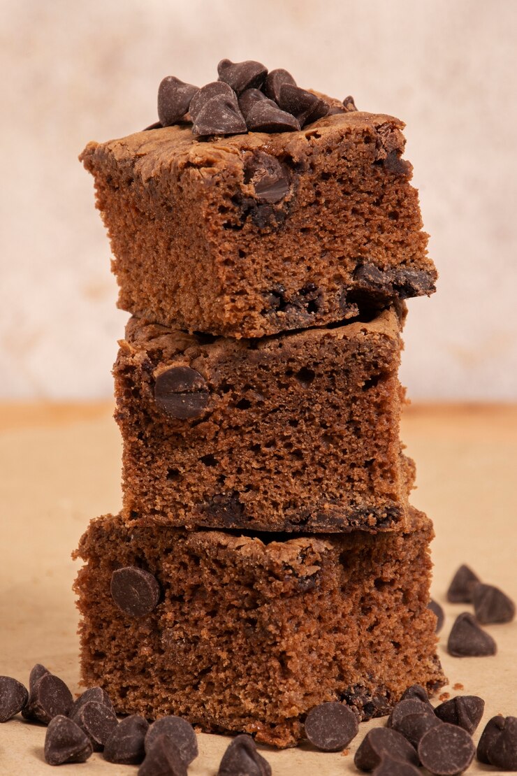 無料Photo チョコチップ盛り合わせのおいしいケーキ
