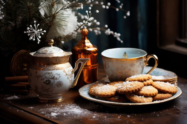 Delicious christmas finger food arrangement