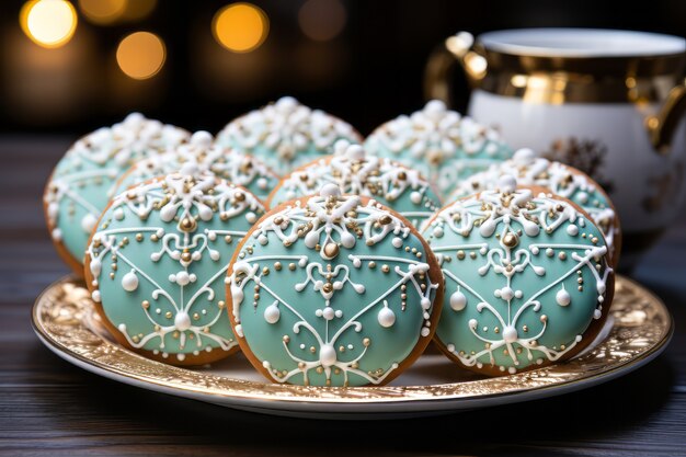 Delicious christmas finger food arrangement