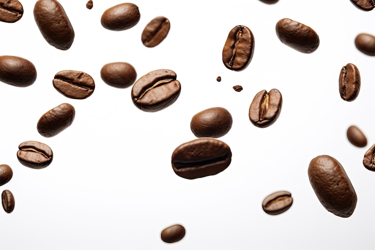 Free Photo delicious coffee beans arrangement