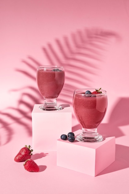 Delicious colada morada composition