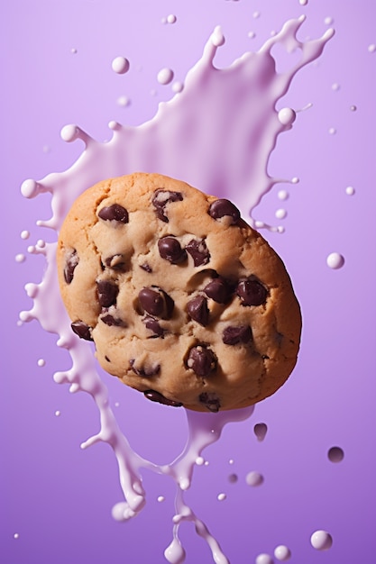 Free photo delicious cookies arrangement