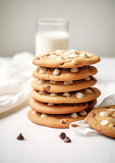 무료 사진 맛있는 쿠키 배열