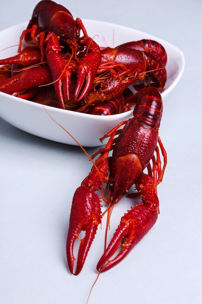 Delicious crayfish