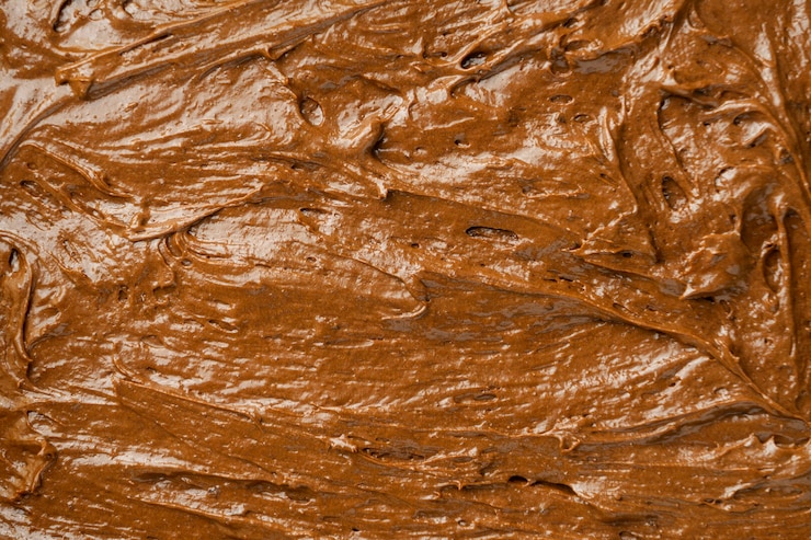 Free Photo delicious creamy brown glaze