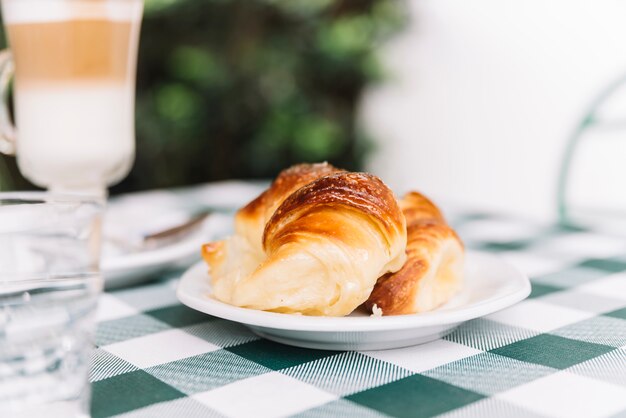 Delicious croissant