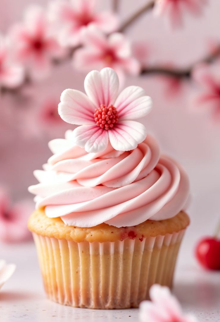 Free Photo delicious cupcake with icing