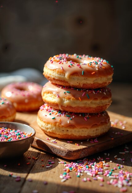 Delicious  dessert indoors