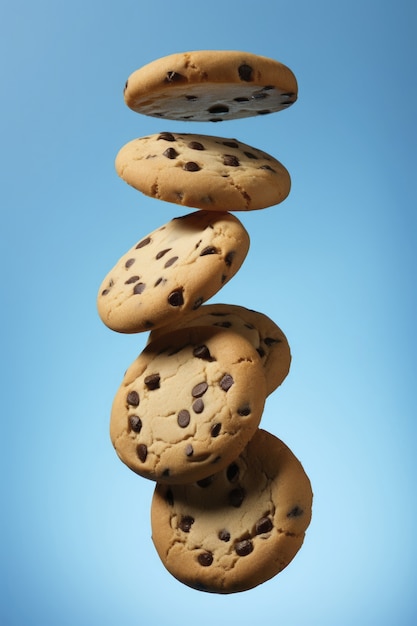 Delicious floating cookies