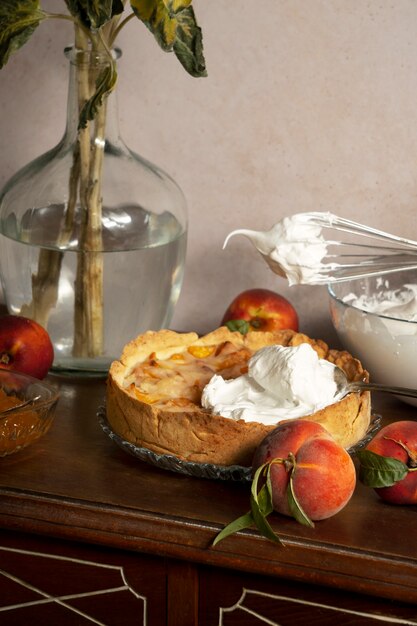 Delicious floral feast still life