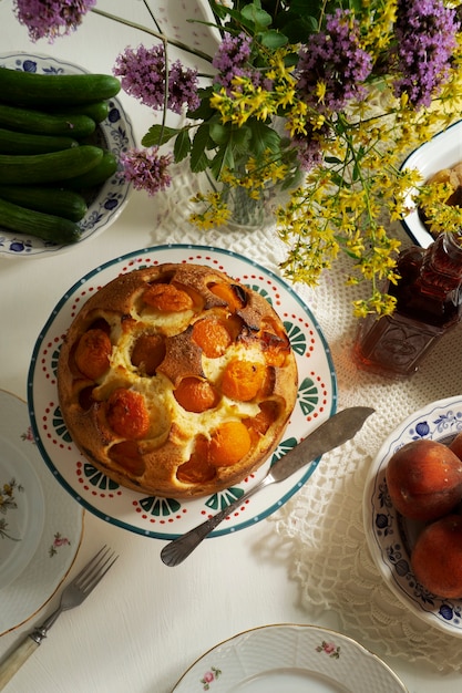 맛있는 꽃 잔치 정물