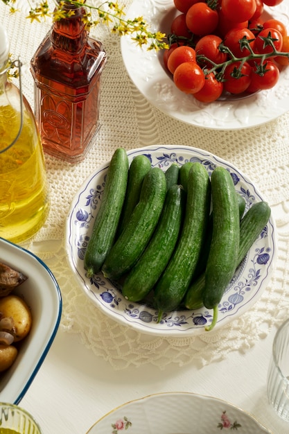 맛있는 꽃 잔치 정물