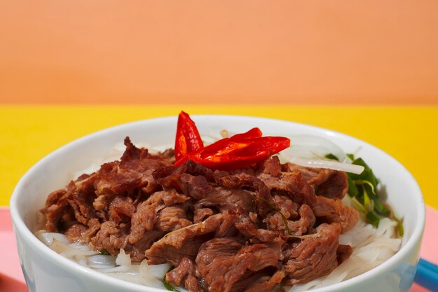 Foto gratuita cibo delizioso sul tavolo