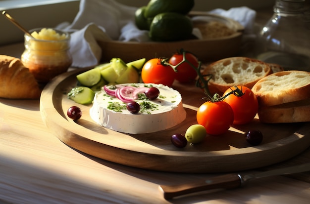 Foto gratuita cibo delizioso sul tavolo