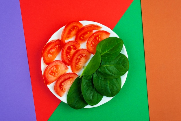 Delicious fresh vegetables assortment