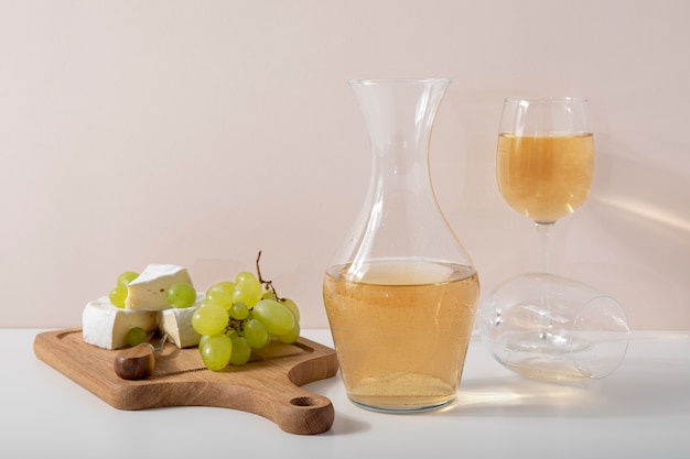 Free photo delicious high quality wine still life