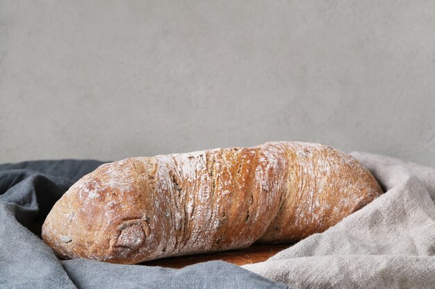 Foto gratuita delizioso pane fatto in casa