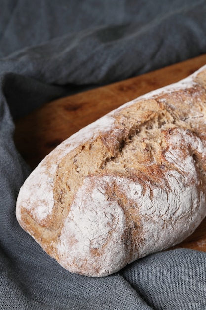 Foto gratuita delizioso pane fatto in casa