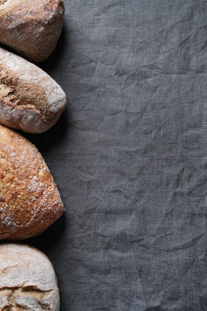 Бесплатное фото Вкусный домашний хлеб