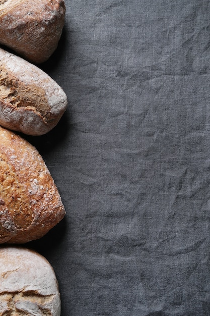 Foto gratuita delizioso pane fatto in casa