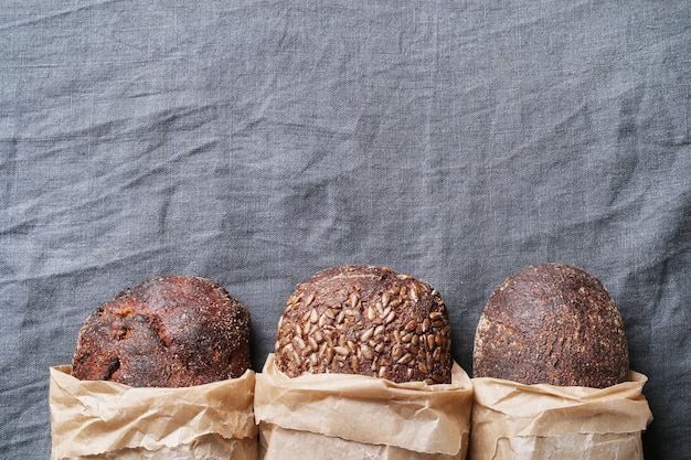 Foto gratuita delizioso pane fatto in casa