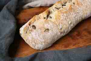 Foto gratuita delizioso pane fatto in casa