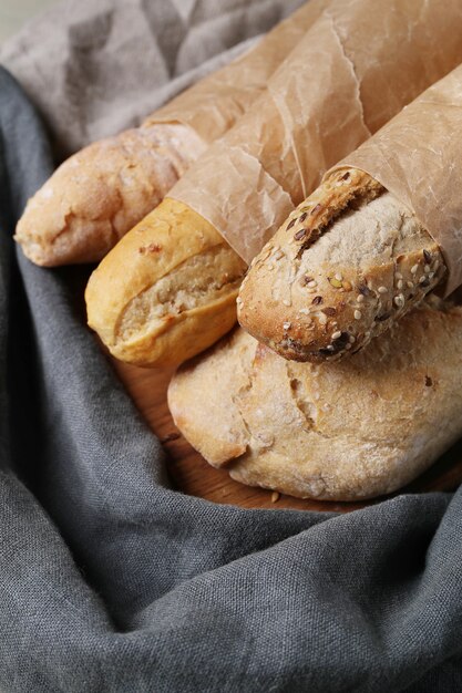 Foto gratuita delizioso pane fatto in casa