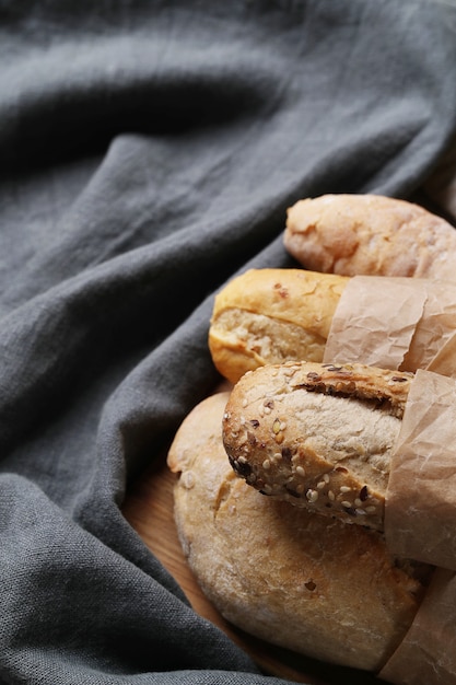 Free photo delicious homemade bread